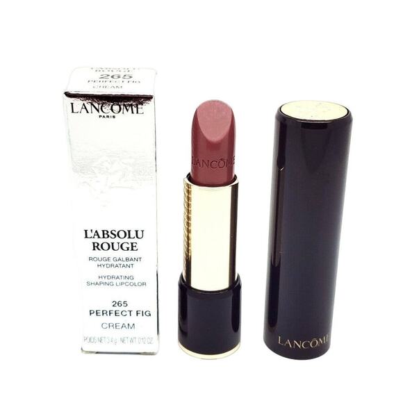 Lancome Other - Lancome L'Absolu Rouge Lipstick 265 Perfect Fig (Cream)